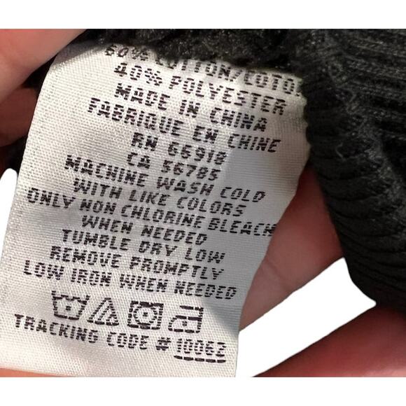 PING PONG PRO JACKET SWEATER HOODIE ZIP-UP Mens 2XL Gray Fall winter cozy - Picture 4 of 5